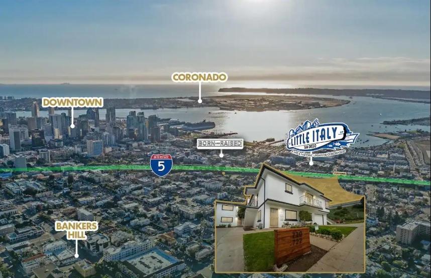 Appartamento Perla D'Italia -1Br- Free Driveway Parking -1 Car San Diego Esterno foto